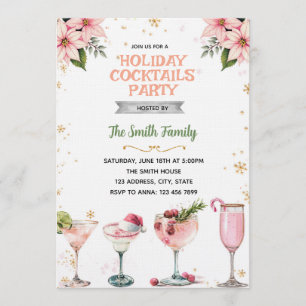 invitación a cócteles de noche de chicas de Navida