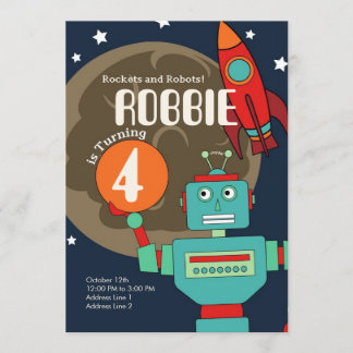 Invitación a cohetes y robots