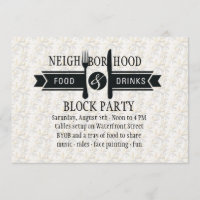 Invitación a comer y beber