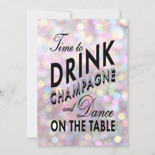 Invitación a compromiso de diversión y fidelidad