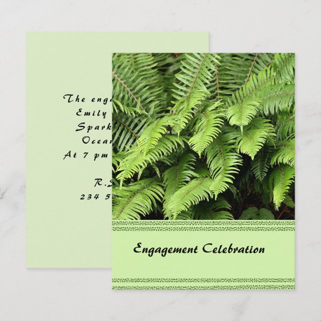 Invitación a compromiso de fertilidad exótica (Anverso / Reverso)