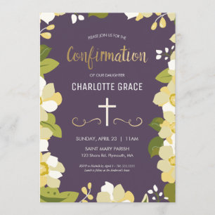 Invitación a confirmación, Chica, Personalización