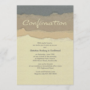 Invitación a confirmación de corte