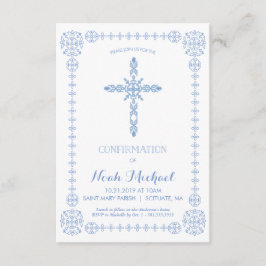 Invitación a confirmación de niños, invitación de 