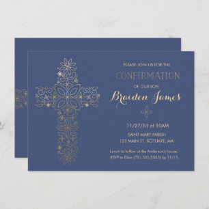 Invitación a confirmación - Invitación cruzada de 