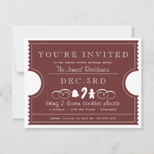 Invitación a Cookie Exchange