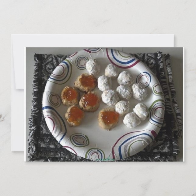Invitación a cookies de Boda mexicano (Anverso)