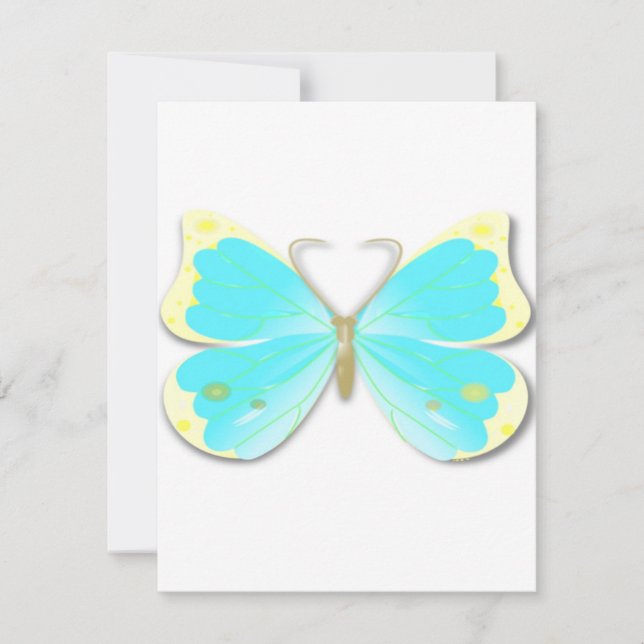 Invitación a cortar mariposa (Anverso)