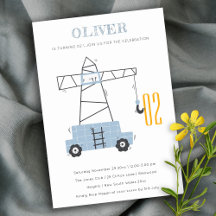 Invitación a cualquier cumpleaños de edad para niñ