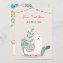 Invitación a cualquier evento de Llama