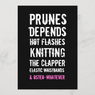 Invitación a cumplir 40 años - Viejos amigos