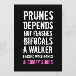 Invitación a cumplir 40 años - Viejos amigos