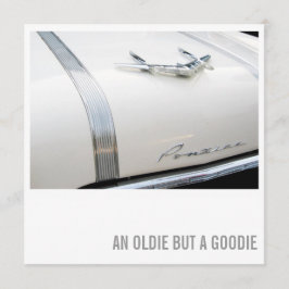 Invitación a cumplir 60 años - Amante del automóvi