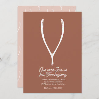 Invitación a dar Acción de Gracias a Wishbone