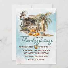 Invitación a dar Acción de Gracias en la playa de
