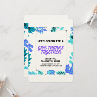 Invitación a dar gracias