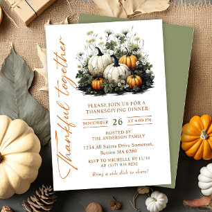 Invitación a dar gracias a la calabaza rusa