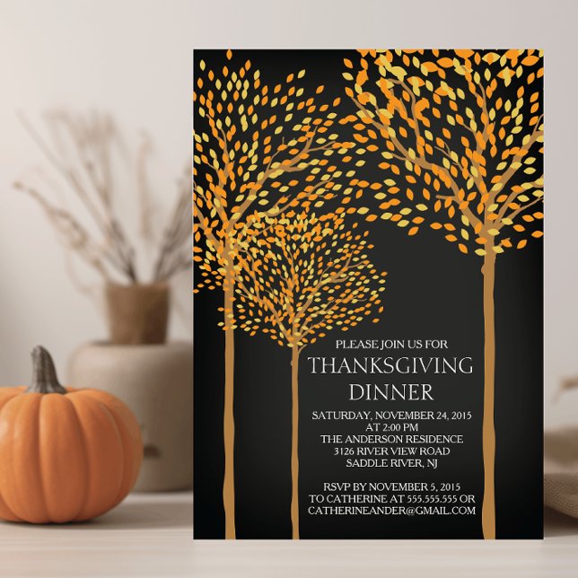 Invitación a dar gracias a los árboles de otoño mo (Subido por el creador)