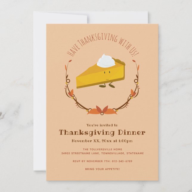 Invitación a dar gracias al personaje de la piel d (Anverso)