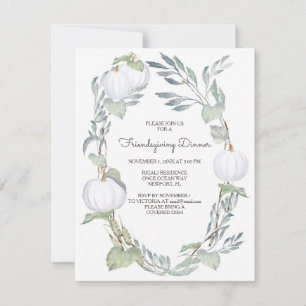 Invitación a dar un PUMPKIN BLANCO