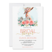 Invitación a derby Bridal Shower