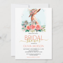 Invitación a derby Bridal Shower