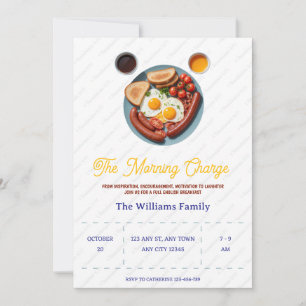 Invitación a Desayuno de Comunión Matutina