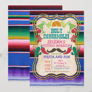 Invitación a Despedida de Soltera Fiesta Mexicana