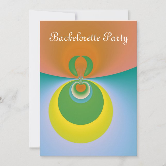 Invitación a Despedida de Soltera - Personalizada (Anverso)