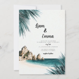 Invitación a destino Boda de Cabo México