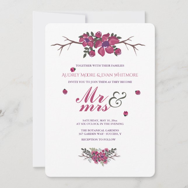 Invitación a Dogwood (Anverso)