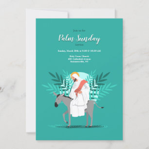 Invitación a Domingo de Ramos