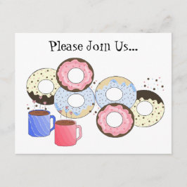 Invitación a Donuts y Café
