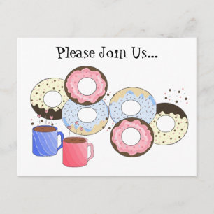 Invitación a Donuts y Café