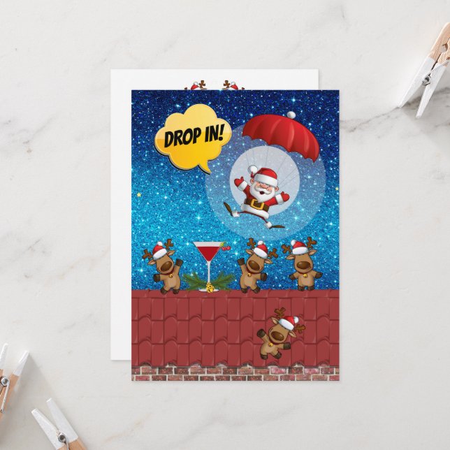 Invitación a DROP IN Navidades (Anverso/Reverso In Situ)