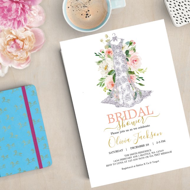 Invitación a ducha con ropa de boda (Subido por el creador)