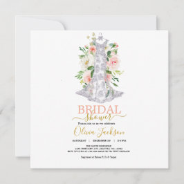 Invitación a ducha con ropa de boda