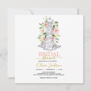 Invitación a ducha con ropa de boda