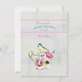 Invitación a ducha de Fiesta de té de novia