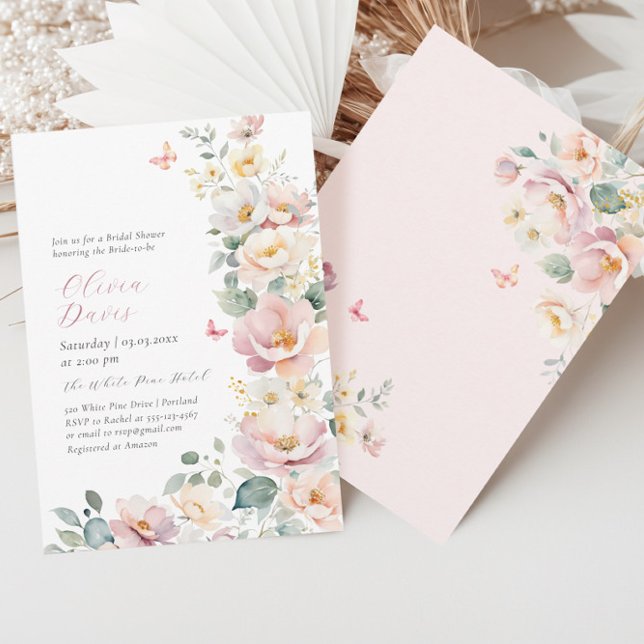 Invitación a ducha de flores salvajes de verano Wr (Subido por el creador)