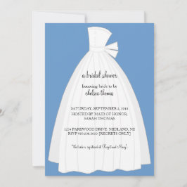 Invitación a ducha de novia {Blue}