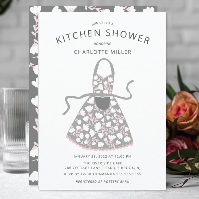 Invitación a ducha de novia con cocina de Apron fl (Subido por el creador)