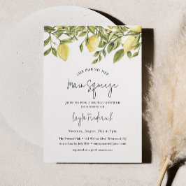 Invitación a ducha de novia de CITRON Lemon