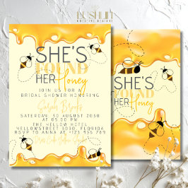 Invitación a ducha de novia de Honey Bee