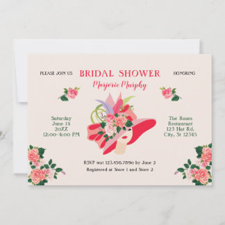 Invitación a ducha de novia del Gorra Kentucky Der