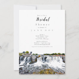Invitación a ducha de novia en Sioux Falls Skyline