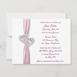 Invitación a ducha de novias de personalizado de c