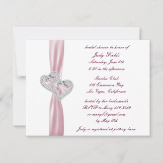 Invitación a ducha de novias de personalizado de c
