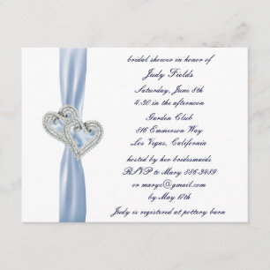 Invitación a ducha de novias de personalizado Ice