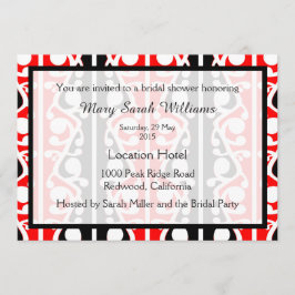 Invitación a ducha de novias Maori Kowhaiwhai